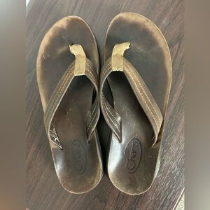 Chaco Women’s Leather Flip Flops